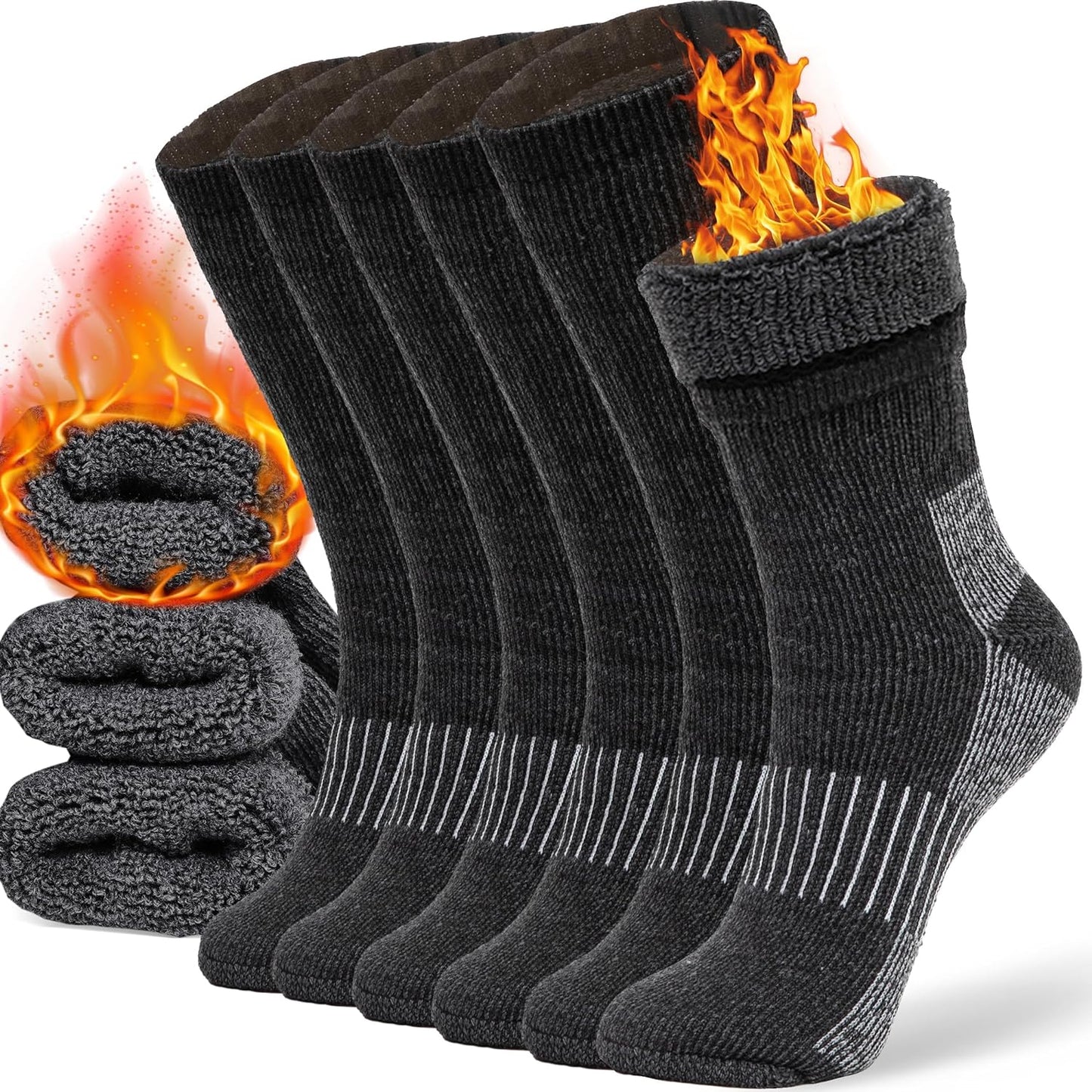 UltraHeat Winter Wool Socks for Men & Women