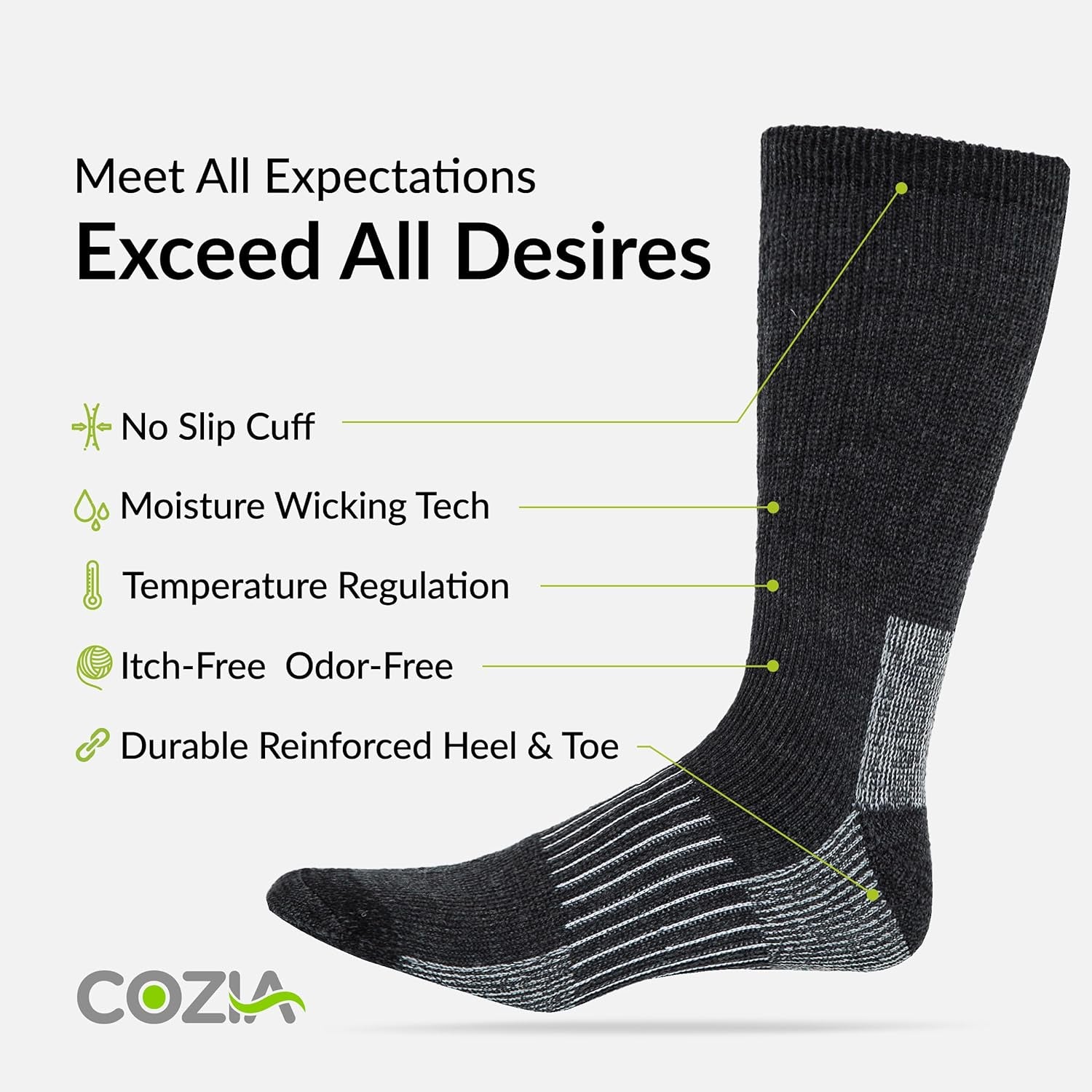 UltraHeat Winter Wool Socks for Men & Women